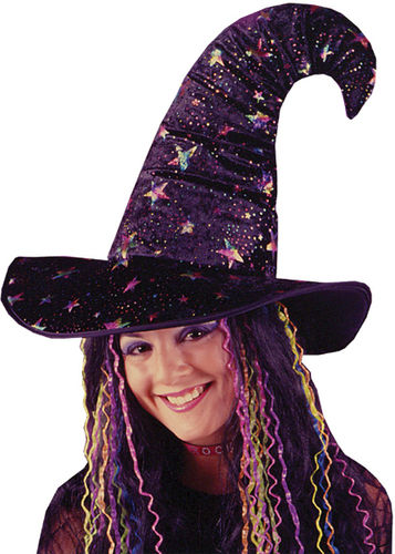 Witch Hat Rainbow Velvet