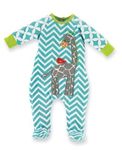 Mud Pie Boys Little Giraffe Baby Sleepwear