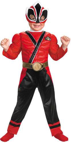 Red Ranger Samurai Muscle 1T-2T