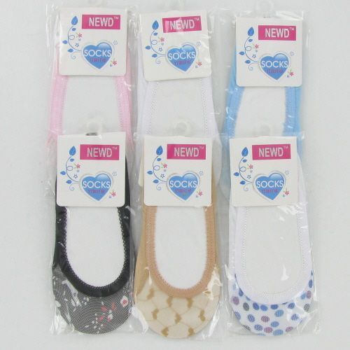 Kids Floor Socks 6 Styles Cotton Floor Socks Polyester Case Pack 48