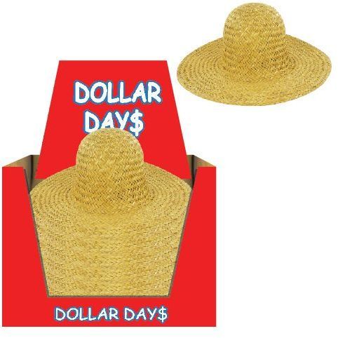 Child Straw Hat Large Case Pack 36