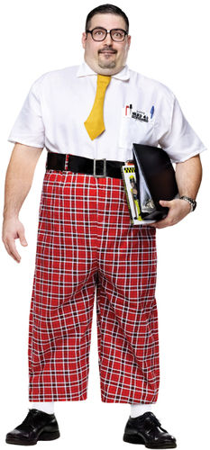 50's Nerd Men's Plus Size Costume