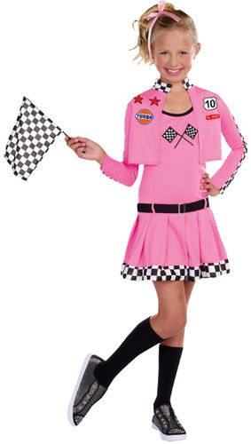 Tween Costume: Sweet Lil' Racer- Medium