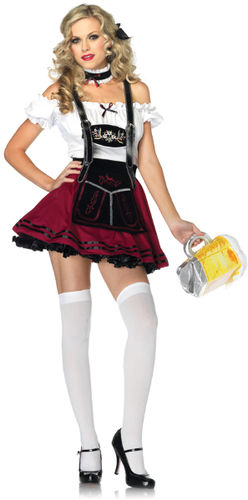 Women's Costume: Beer Stein Beauty- Medium