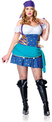 Women's Costume: Gypsy Princess- Extra Large