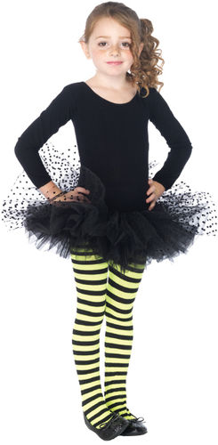 TUTU FLOCKED POLKA DOTS CLD BK