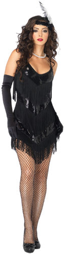 Women's Costume: Roaring 20s Honey- Small