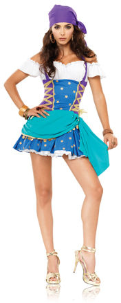 Women's Costume: Gypsy Princess- Extra Small