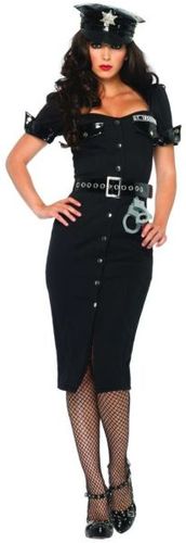 Women's Costume: Lt. Lockdown- Small/Medium