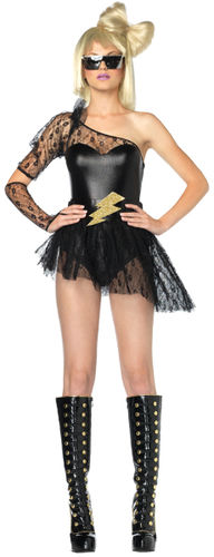 Women's Costume: Lightening Rocker- Small/Medium