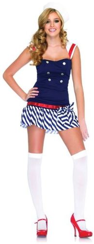 Harbor Hottie Women's Costume- Medium/Large