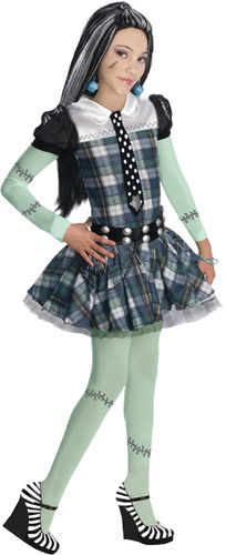 Girl's Costume- Frankie Stein- Medium