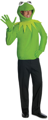 Muppets Kermit the Frog Men's Costume- Standard