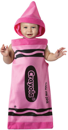 Crayola Tickle Me Pink Bunting Baby's Costume- 3-9 Mo