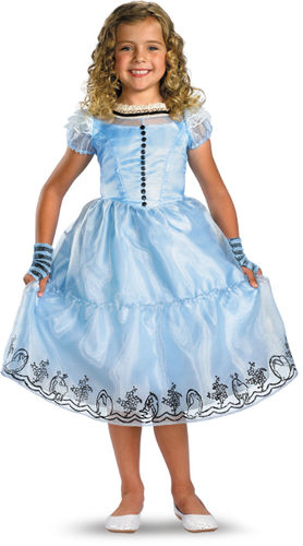 Alice Blue Dress Child Deluxe Costume- Size 14-16