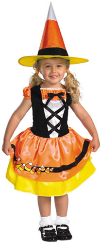 Toddler Costume: Candy Corn Cutie- 3T-4T