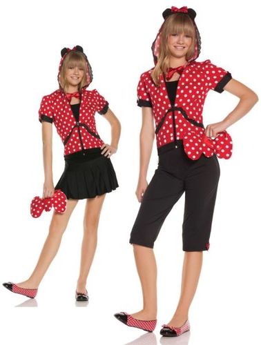 Miss Mouse Junior Women's Costume Medium/Large