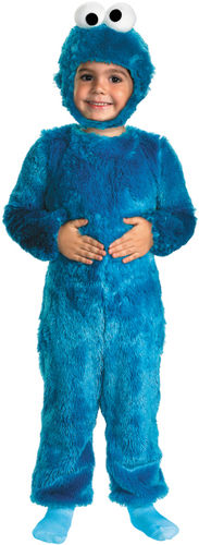 Sesame Street Cookie Monster Toddler Costume- 12-18 Mo