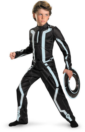 Tron Legacy Deluxe Boy's Costume- Size 7-8