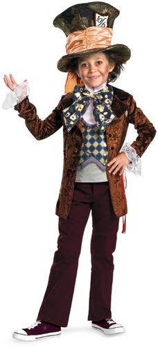 Mad Hatter Deluxe Boy's Costume- 14-16