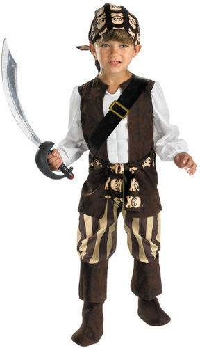 Rogue Pirate Boy's Costume- Size 4-6