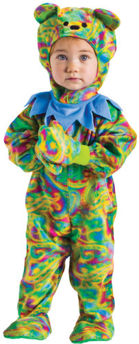 Tie Dye Bear Jumpsuit Infant Costume- 6-12 Months