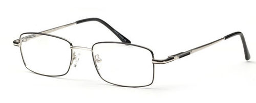 Mens Ultra Thin Lightweight Prescription Rxable Optical GlassesSilver