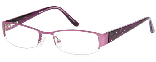 Womens Ultra Colored Stylish Prescription Glasses in Violet