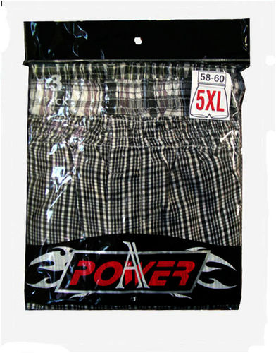 5 Piece Cut- Men's Boxer- Large Case Pack 144