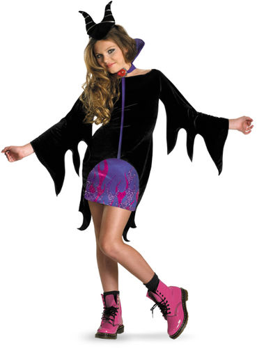 Maleficent Tween Costume- Size 10-12