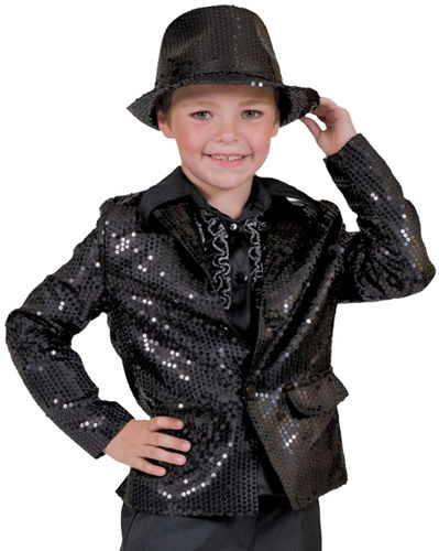 Disco Jacket Child Black Medium