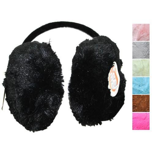 Ear Muffs Super Soft Fashion Assorted Colors Case Pack 12