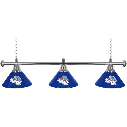 Gonzaga University? 3 Shade Billiard Lamp - 60 inches