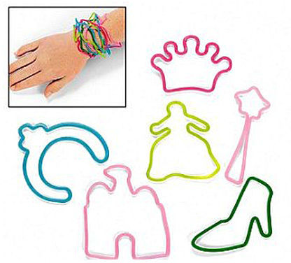 Princess Shaped Kiddie Bands Case Pack 2