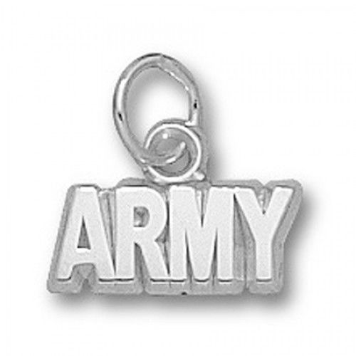 Army Charm in 10kt White Gold - Mirror Finish - Outstanding