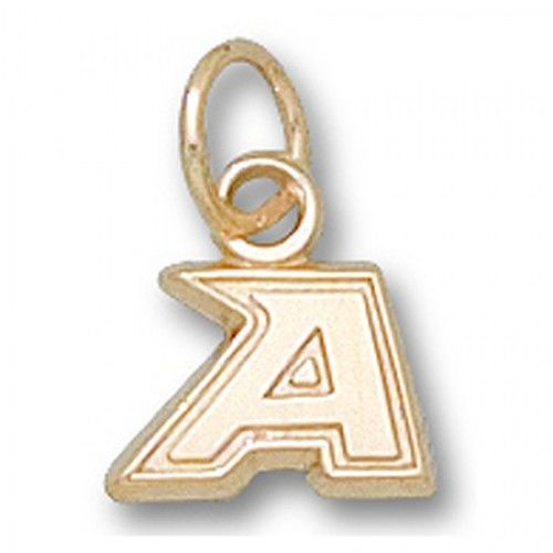 Initial a Charm - Black Knights in Yellow Gold - 14kt - Unisex Adult