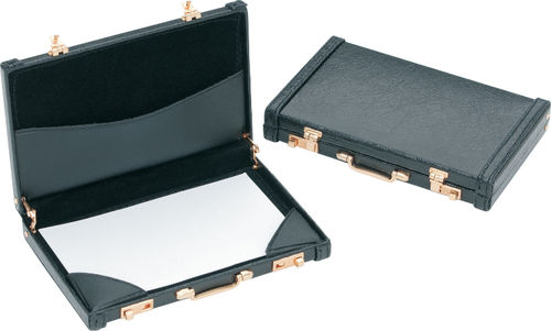 Premium Briefcase Business Card Holder