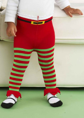 Mud Pie Baby Christmas Tights