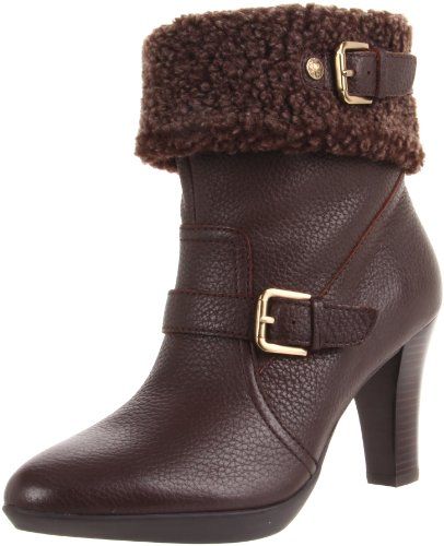 AK Anne Klein Women's Andre BootieDark Brown9.5 M US