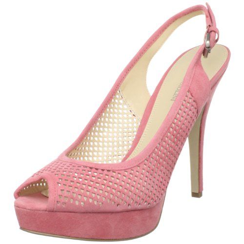 Enzo Angiolini Women's Scarla Peep-Toe PumpPink8 M US