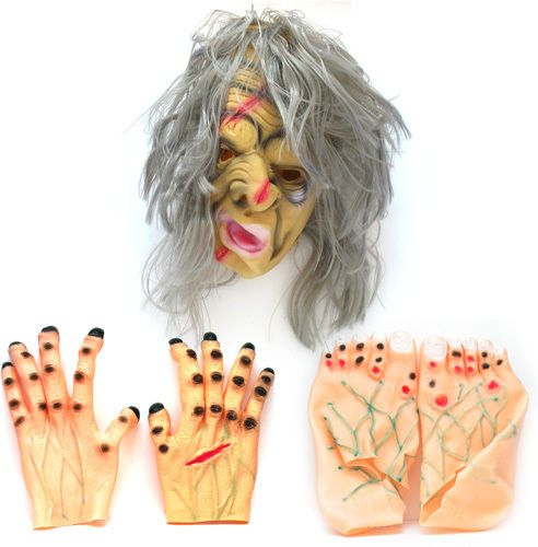 Costume Mask with Hands and Feet Case Pack 2