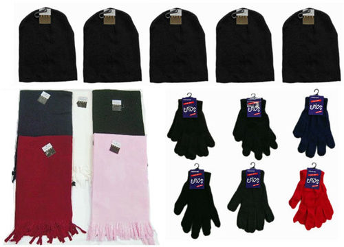 Winter Hats, Gloves and Scarves Case Pack 180