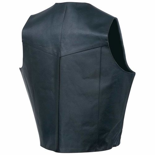 Rocky Mountain Hides&trade; Solid Genuine Cowhide Leather Vest