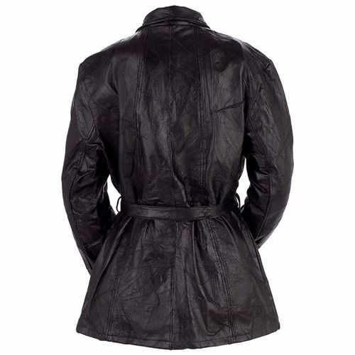 Giovanni Navarre&trade; Ladies&apos; Italian Stone&trade; Design Genuine Leather Jacket