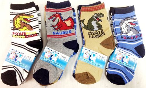 Wholesale Boys Socks size 4-6 & 6-8 Assorted Case Pack 72