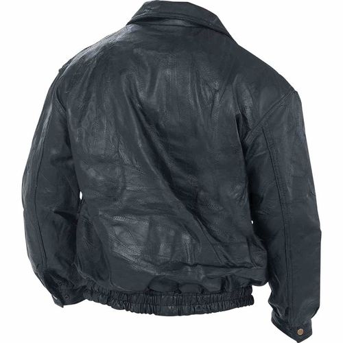 Napoline&trade; Roman Rock&trade; Design Genuine Leather Jacket