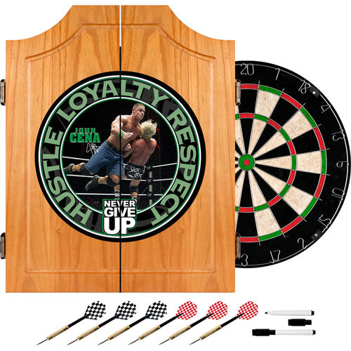 WWE John Cena Dart Cabinet Set