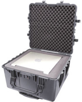 1640 Transport Case With Foam-Black