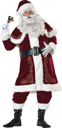 Jolly Ol' St Nick Deluxe Costume- Medium 38-40