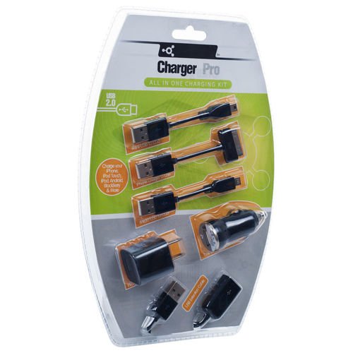 Northwest&#8482; Charger Pro - All in One Charging Kit - Black